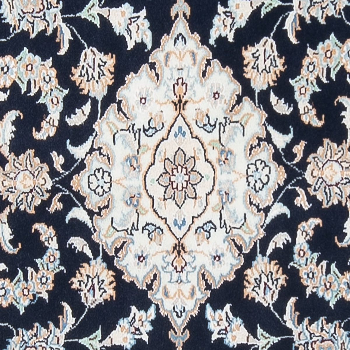 Läufer Perser - Nain - Premium - 295 x 80 cm - dunkelblau