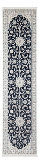 Läufer Perser - Nain - Premium - 302 x 80 cm - dunkelblau