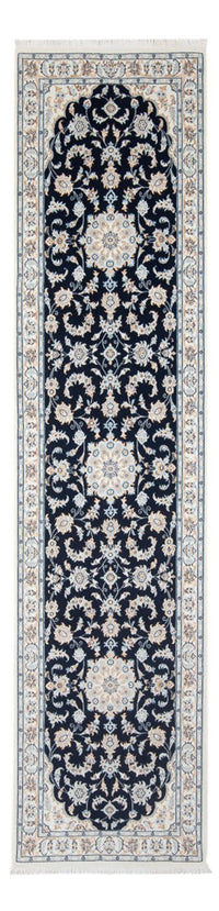 Tappeto corsia Tappeto Persero - Nain - Premio - 302 x 83 cm - blu scuro