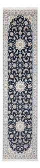 Läufer Perser - Nain - Premium - 302 x 83 cm - dunkelblau