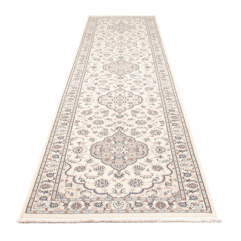 Läufer Perser - Nain - Premium - 410 x 90 cm - creme