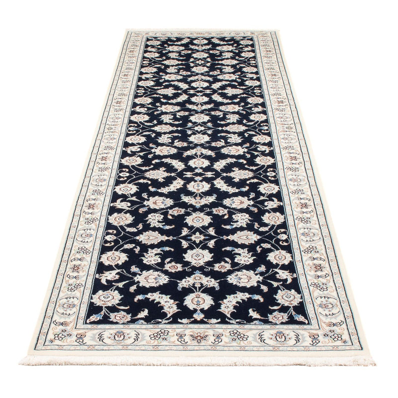 Läufer Perser - Nain - Premium - 301 x 82 cm - dunkelblau