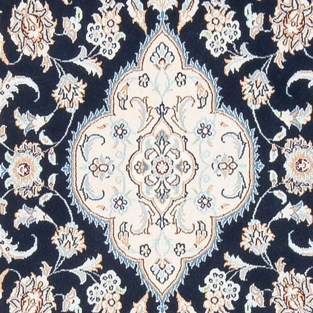 Läufer Perser - Nain - Premium - 400 x 90 cm - dunkelblau