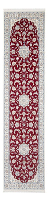 Läufer Perser - Nain - Premium - 302 x 82 cm - rot