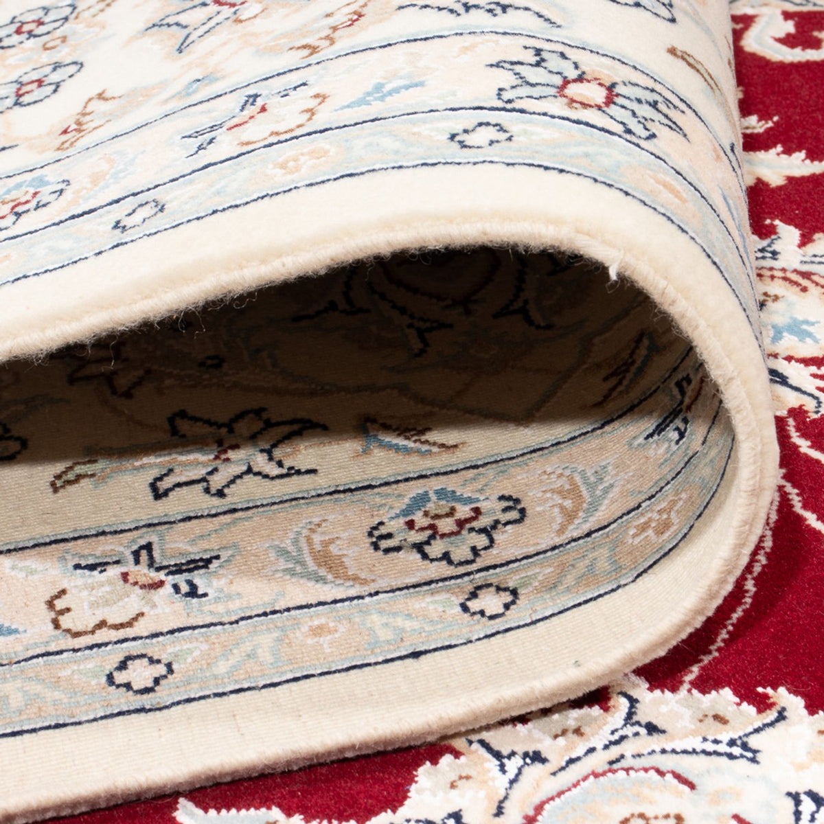 Perserteppich - Nain - Premium - 298 x 248 cm - rot