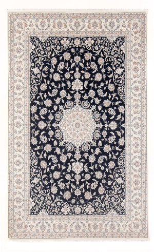 Perserteppich - Nain - Premium - 301 x 202 cm - dunkelblau