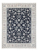 Nain - 6La Tappeto 151x196cm - Tappeto persiano - blu scuro