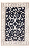Nain - 6La Tappeto 200x297cm - Tappeto persiano - blu scuro - Rettangolo / Blu scuro / 200 x 297 cm Rettangolo