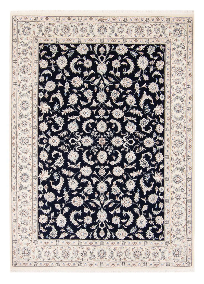 Perserteppich - Nain - 233 x 170 cm - dunkelblau