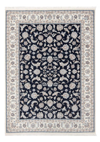 Tapis persan - Nain - Premium - 205 x 148 cm - bleu foncé