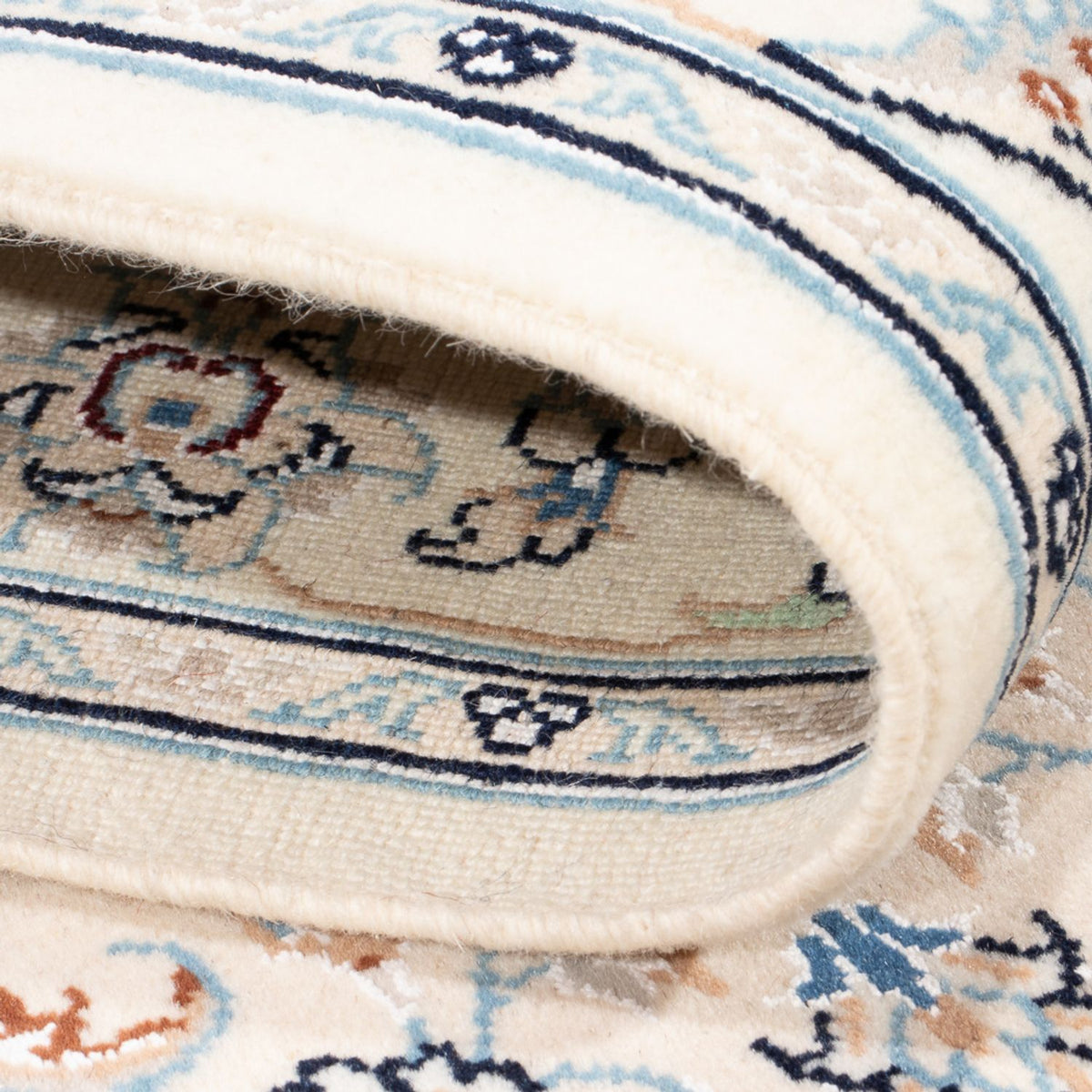 Läufer Perser - Nain - Premium - 345 x 84 cm - creme