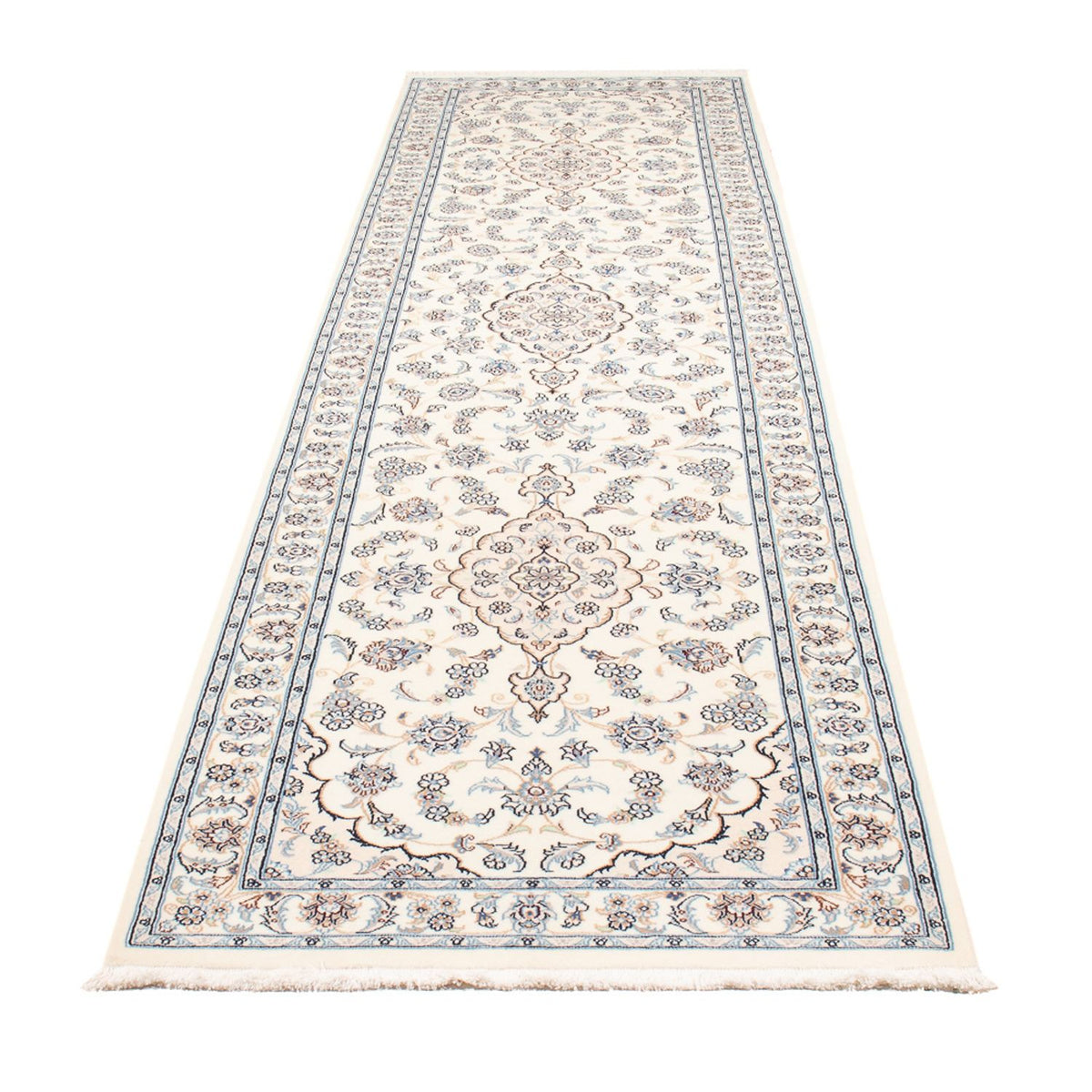 Läufer Perser - Nain - Premium - 345 x 84 cm - creme