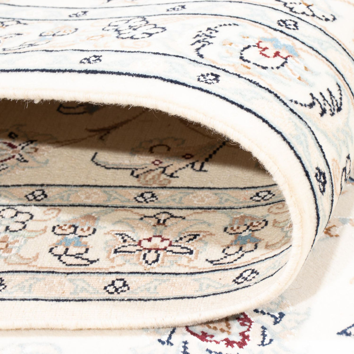 Läufer Perser - Nain - Premium - 301 x 85 cm - creme