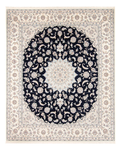 Nain Tapis 223x278cm - Tapis persan - bleu foncé