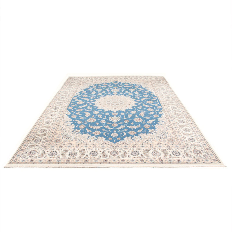Perserteppich - Nain - Premium - 348 x 245 cm - hellblau