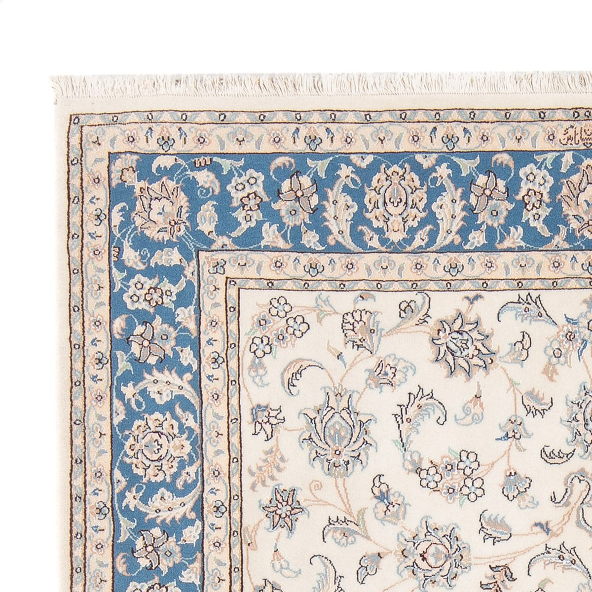 Tapis de Nain - 6La Tapis 148x204cm - Tapis persan - crème