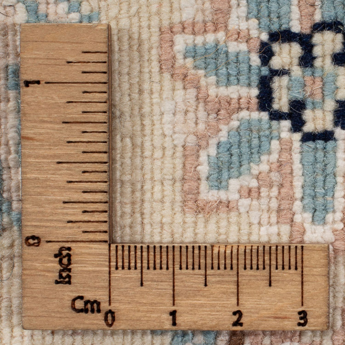 Perserteppich - Nain - 251 x 168 cm - blau