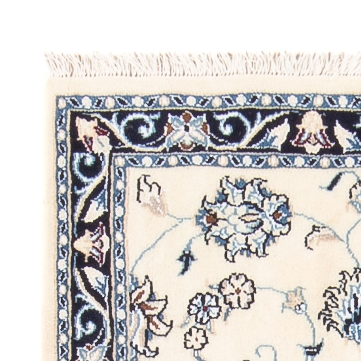 Perserteppich - Nain - 85 x 60 cm - creme