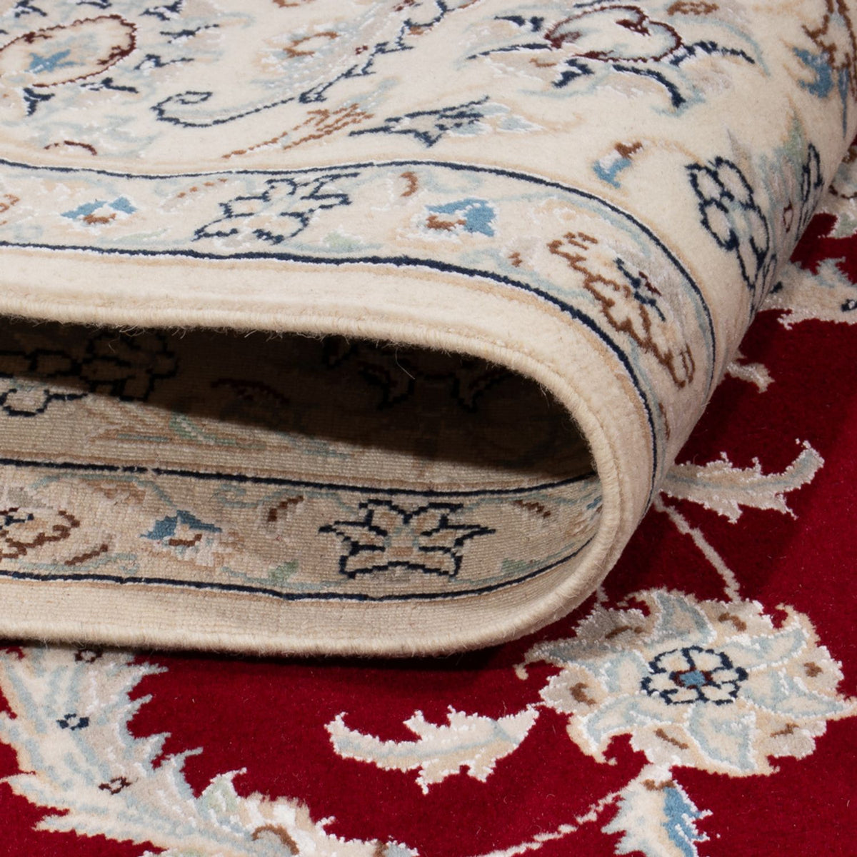 Perserteppich - Nain - 237 x 170 cm - rot