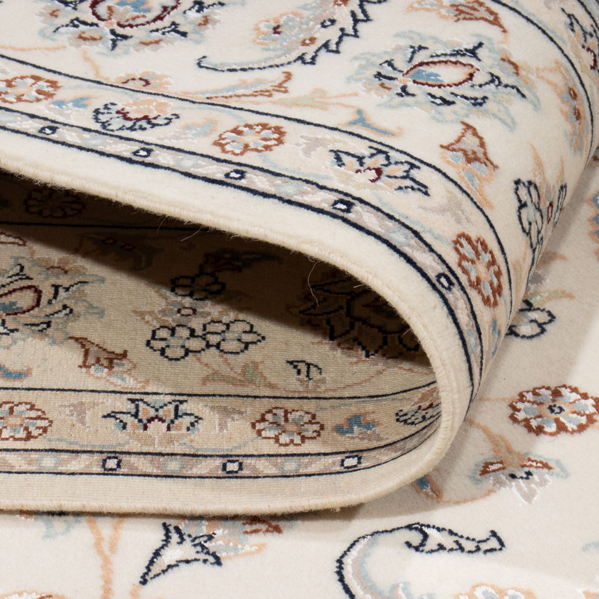 Perserteppich - Nain - 228 x 170 cm - creme