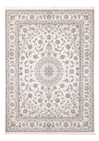 Tapis persan - Nain - Premium - 204 x 150 cm - crème