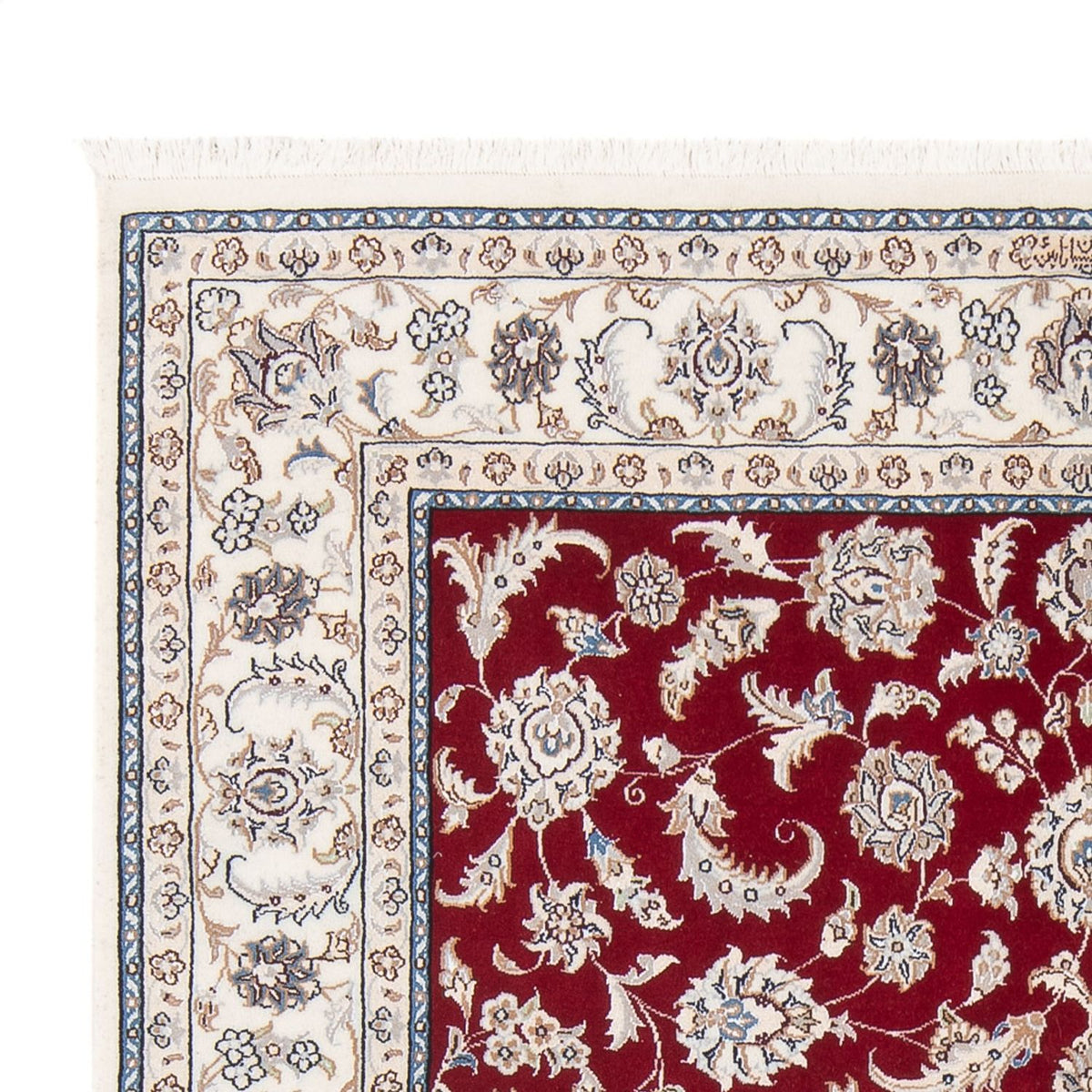 Tapis de Nain - 6La Tapis 152x200cm - Tapis persan - rouge