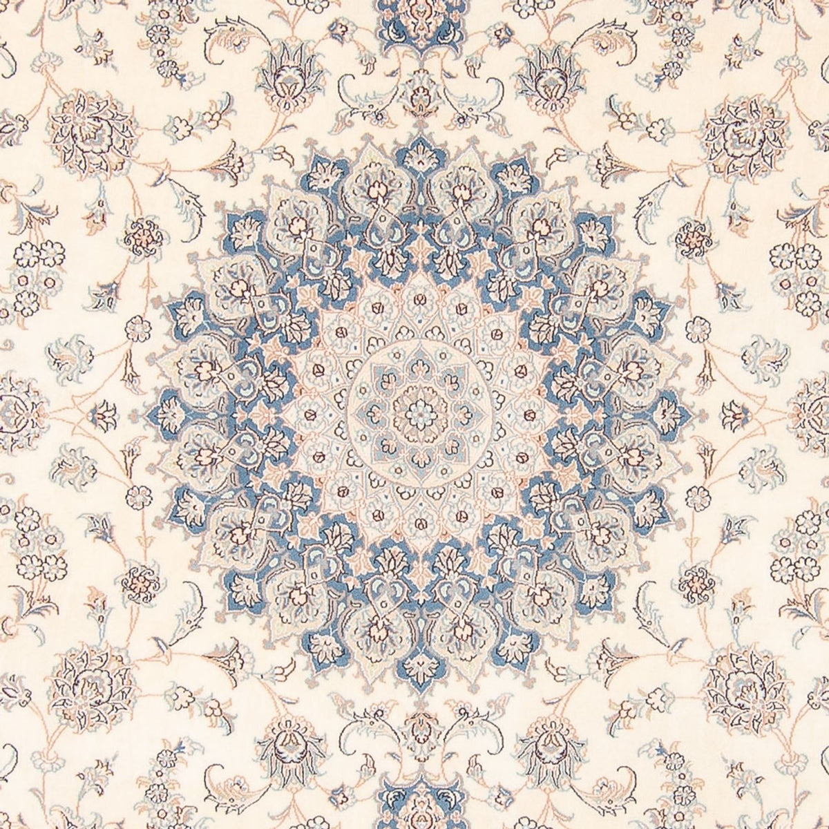 Perserteppich - Nain - 265 x 247 cm - creme