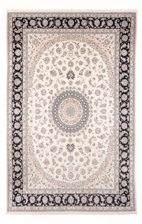 Tapis persan - Nain - Premium - 350 x 251 cm - crème