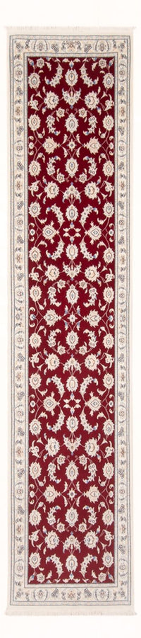 Tapis de couloir Tapis persan - Nain - Premium - 297 x 83 cm - rouge