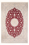 Tapis de Nain - 6La Tapis 250x348cm - Tapis persan - rouge - Rectangle / Rouge / 250 x 348 cm Rectangle