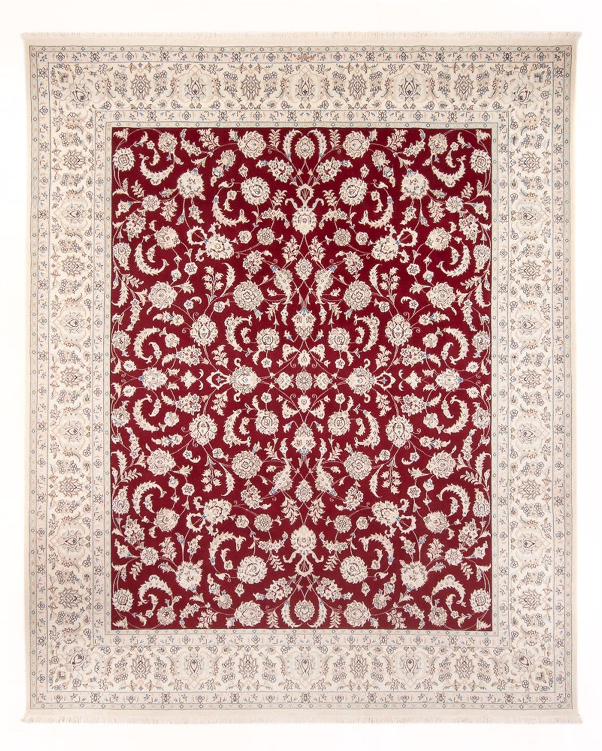 Perserteppich - Nain - Premium - 307 x 250 cm - rot