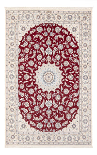 Tapis persan - Nain - Premium - 205 x 135 cm - rouge