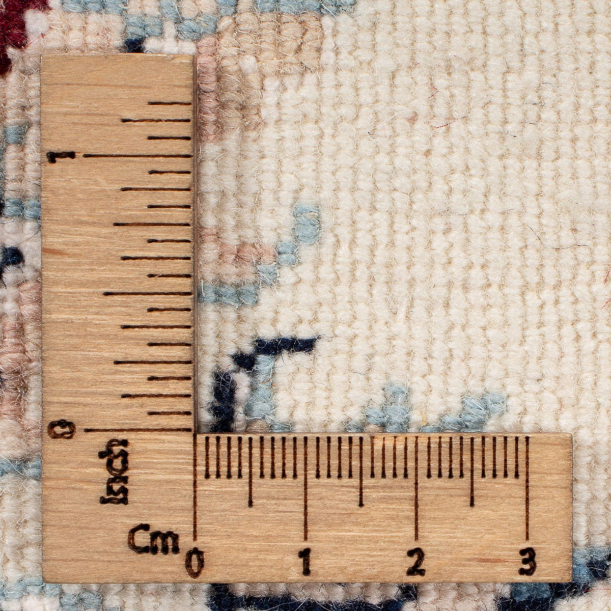 Perserteppich - Nain quadratisch  - 210 x 194 cm - rot