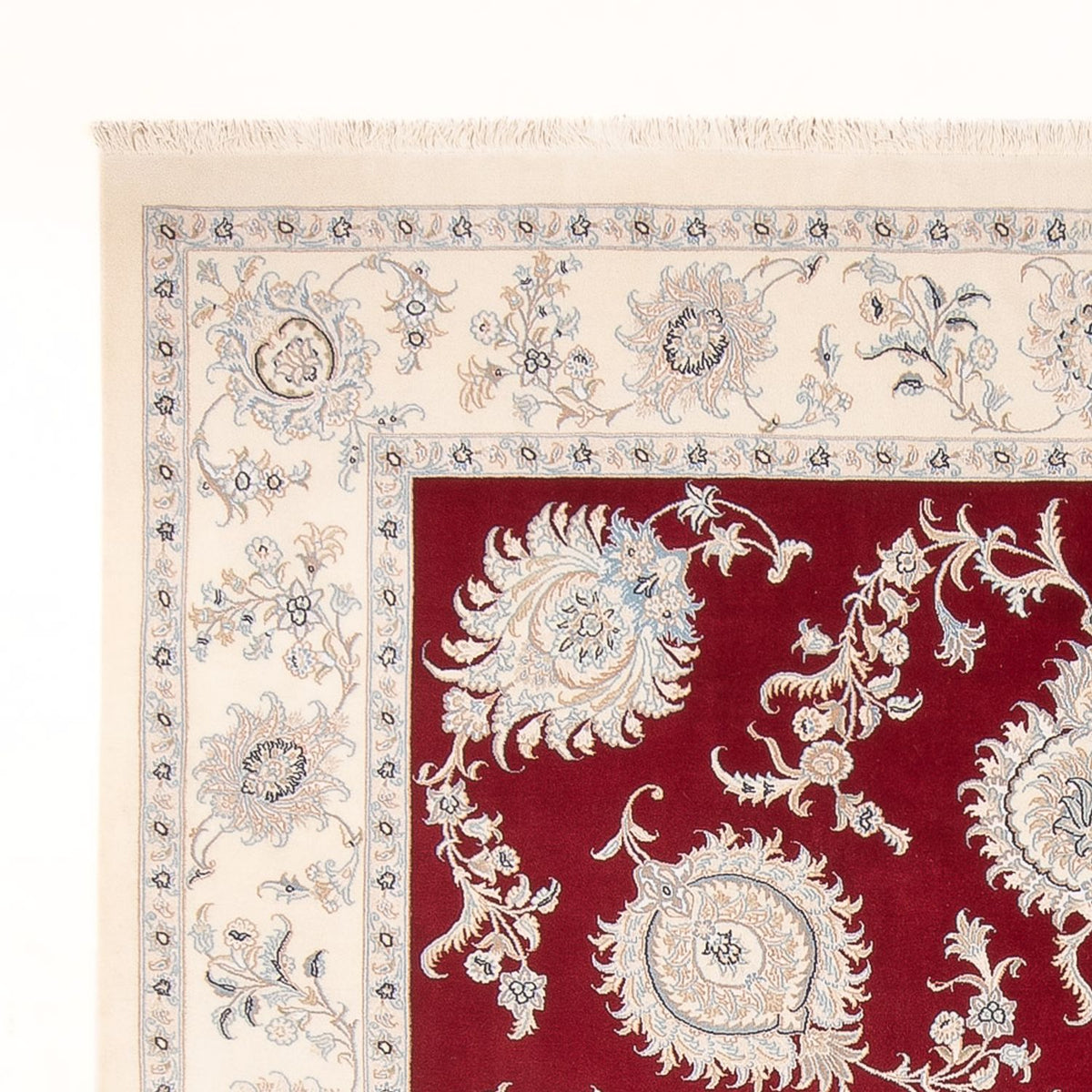 Perserteppich - Nain - Premium - 294 x 250 cm - rot