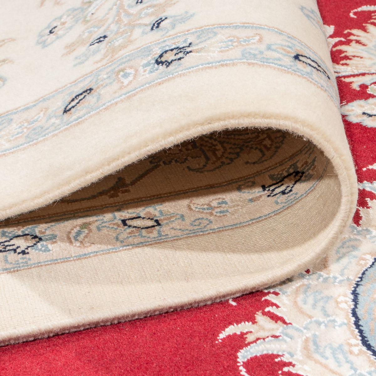 Perserteppich - Nain - Premium - 294 x 250 cm - rot