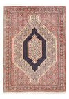 Senneh Tapis 74x112cm - Tapis persan - bleu foncé - Rectangle / Bleu foncé / 74 x 112 cm Rectangle