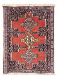 Tapis persan - Classique - 100 x 72 cm - rouge