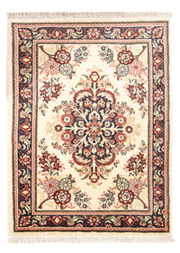 Tapis persan - Classique - 95 x 65 cm - crème