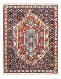 Tapis persan - Classique - 100 x 73 cm - bleu foncé