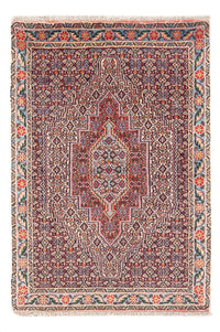 Tapis persan - Classique - 112 x 74 cm - bleu foncé