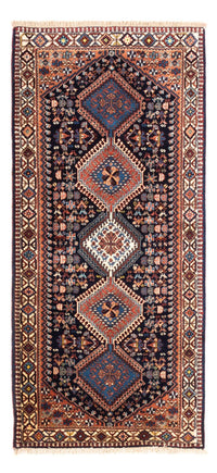 Tapis de couloir Tapis persan - Nomadic - 182 x 84 cm - bleu foncé