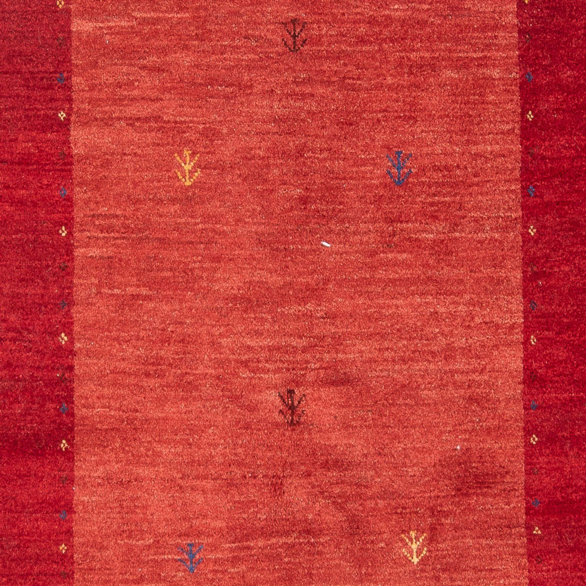 Gabbeh Teppich - Perser - 200 x 154 cm - rot