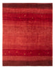 Gabbeh Teppich - Perser - 183 x 152 cm - rot
