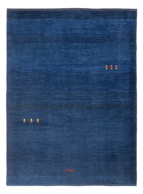 Tapis Gabbeh - Persan - 195 x 155 cm - bleu foncé