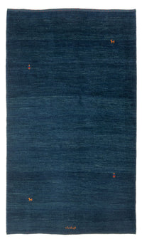 Tapis Gabbeh - Persan - 216 x 132 cm - bleu foncé