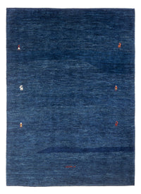 Tapis Gabbeh - Persan - 188 x 147 cm - bleu foncé