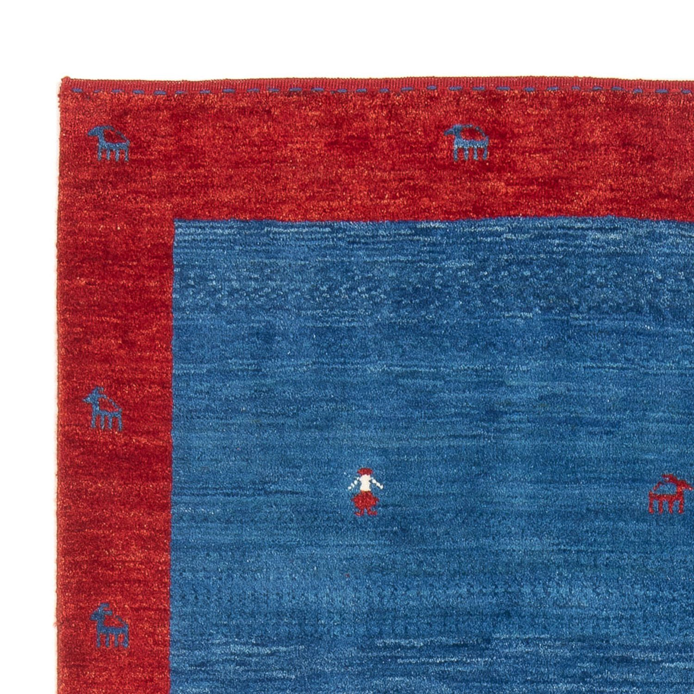Gabbeh Persisch Teppich 192x142cm - Perserteppich Wollteppich