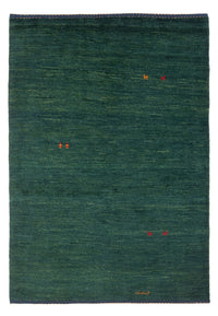 Tappeto Gabbeh - Persero - 205 x 140 cm - verde scuro