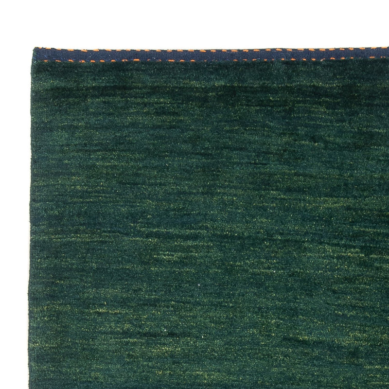 Gabbeh Teppich - Perser - 205 x 140 cm - dunkelgrün