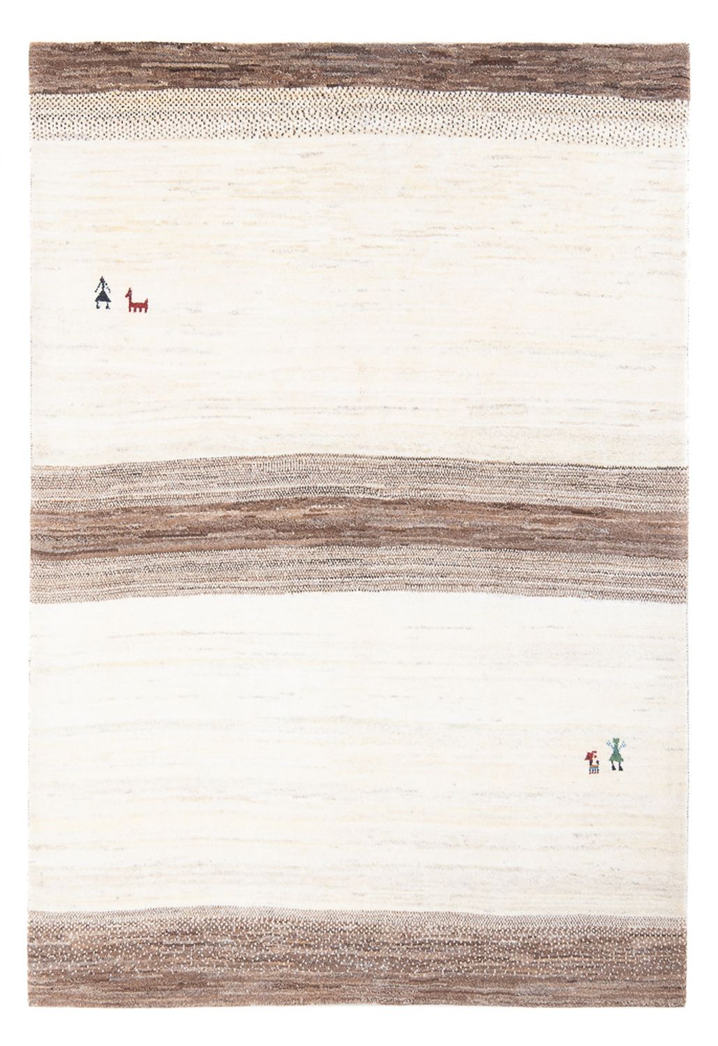 Gabbeh Teppich - Perser - 205 x 147 cm - mehrfarbig